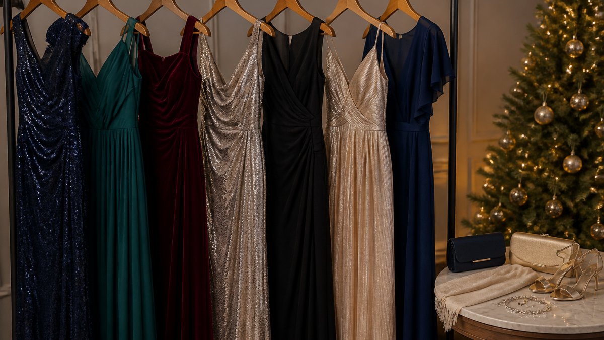 Formal Dresses for Holiday Parties 2026: 7 Elegant Picks