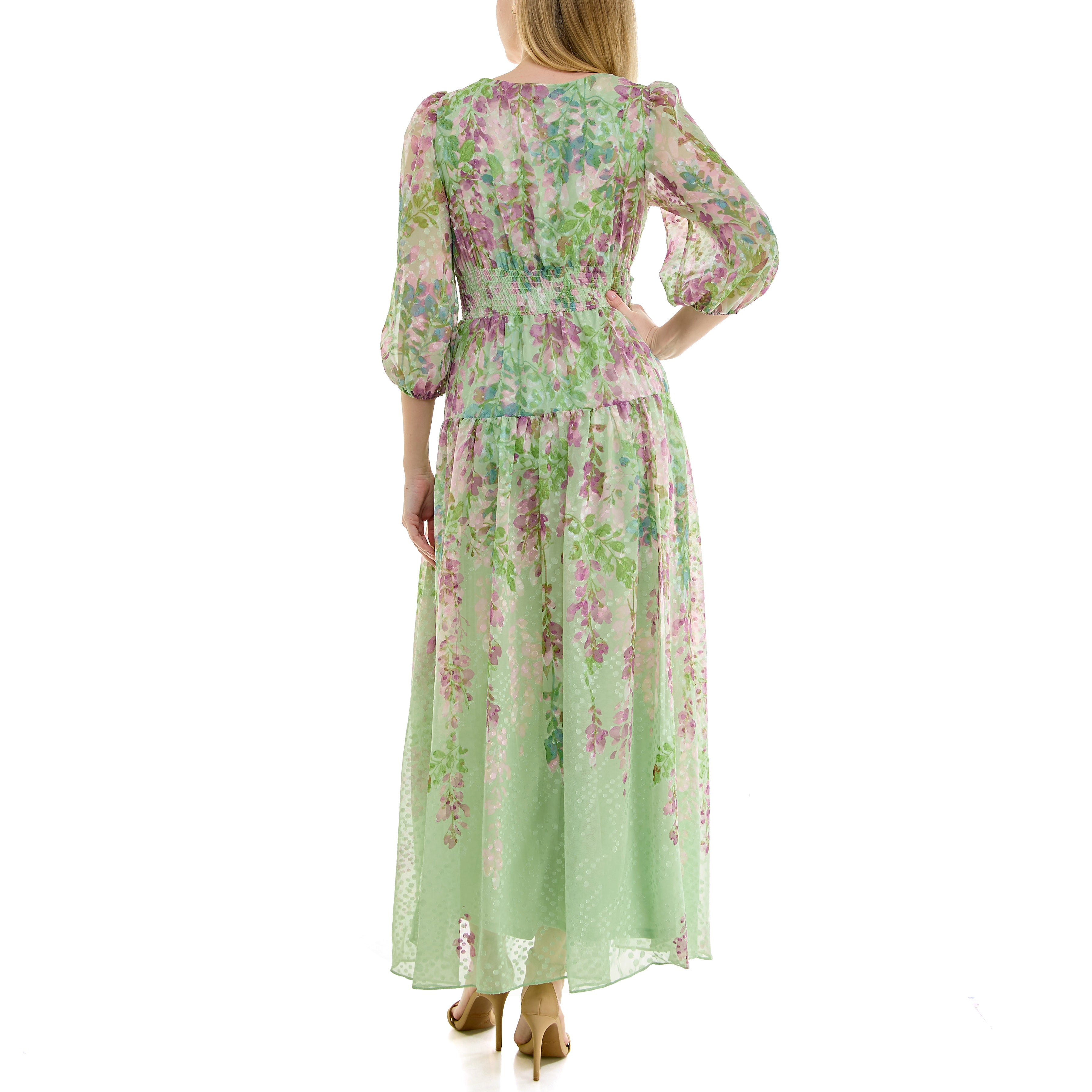 【タイムセール】circurer sleeve flower dress Circurar sleeve flower dressのドレス|Dorry Doll / LE'RURE