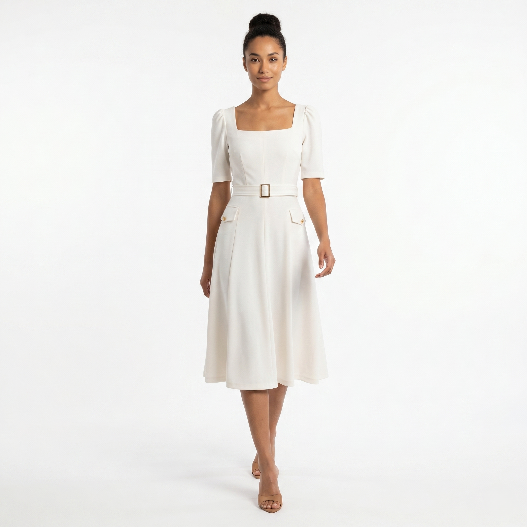 sachin and babi light blue dress Maison Tara Savannah Dress, 6 / White