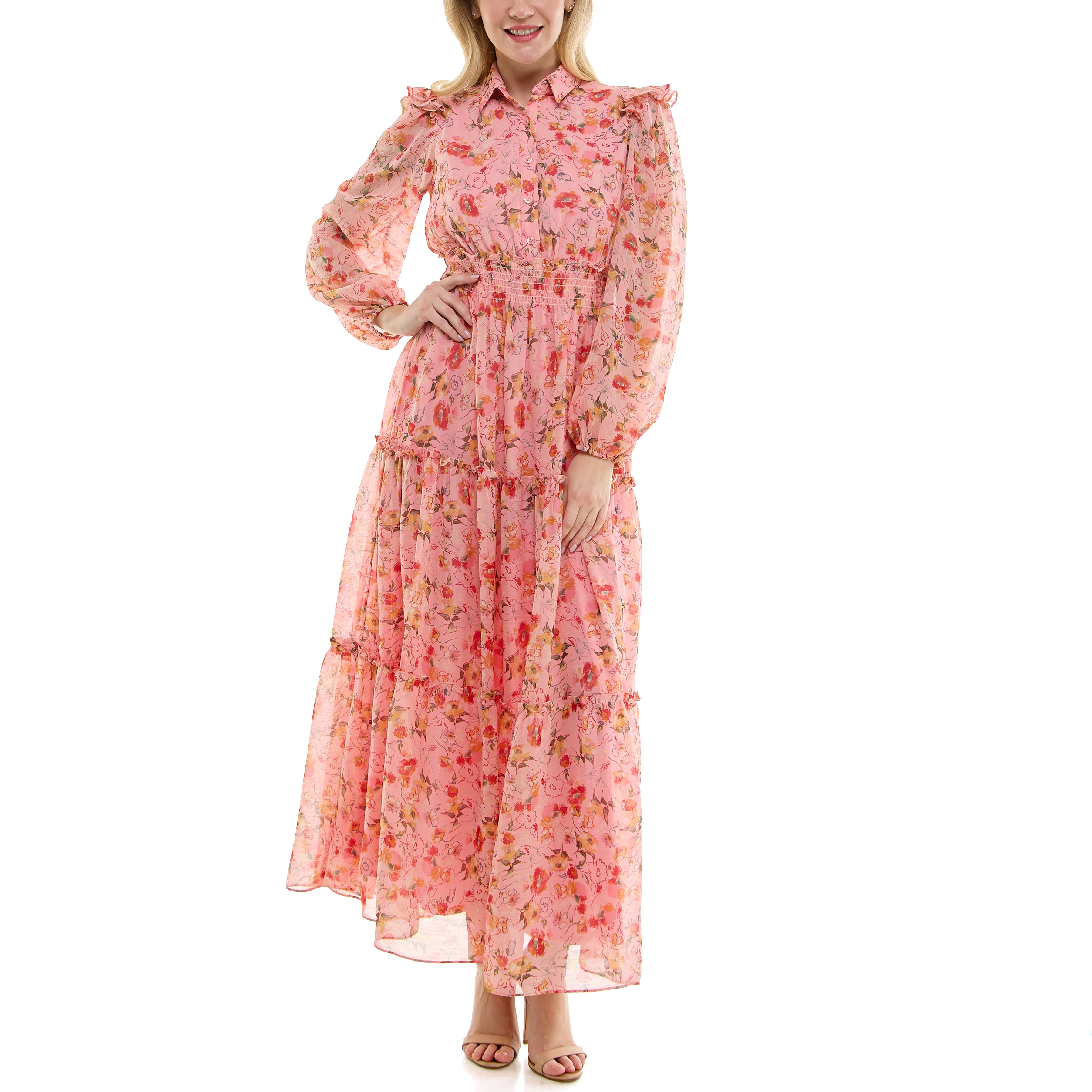 新品タグ付き Prairie Rose Tiered Dress 新品タグ付き Prairie Rose Tiered Dress