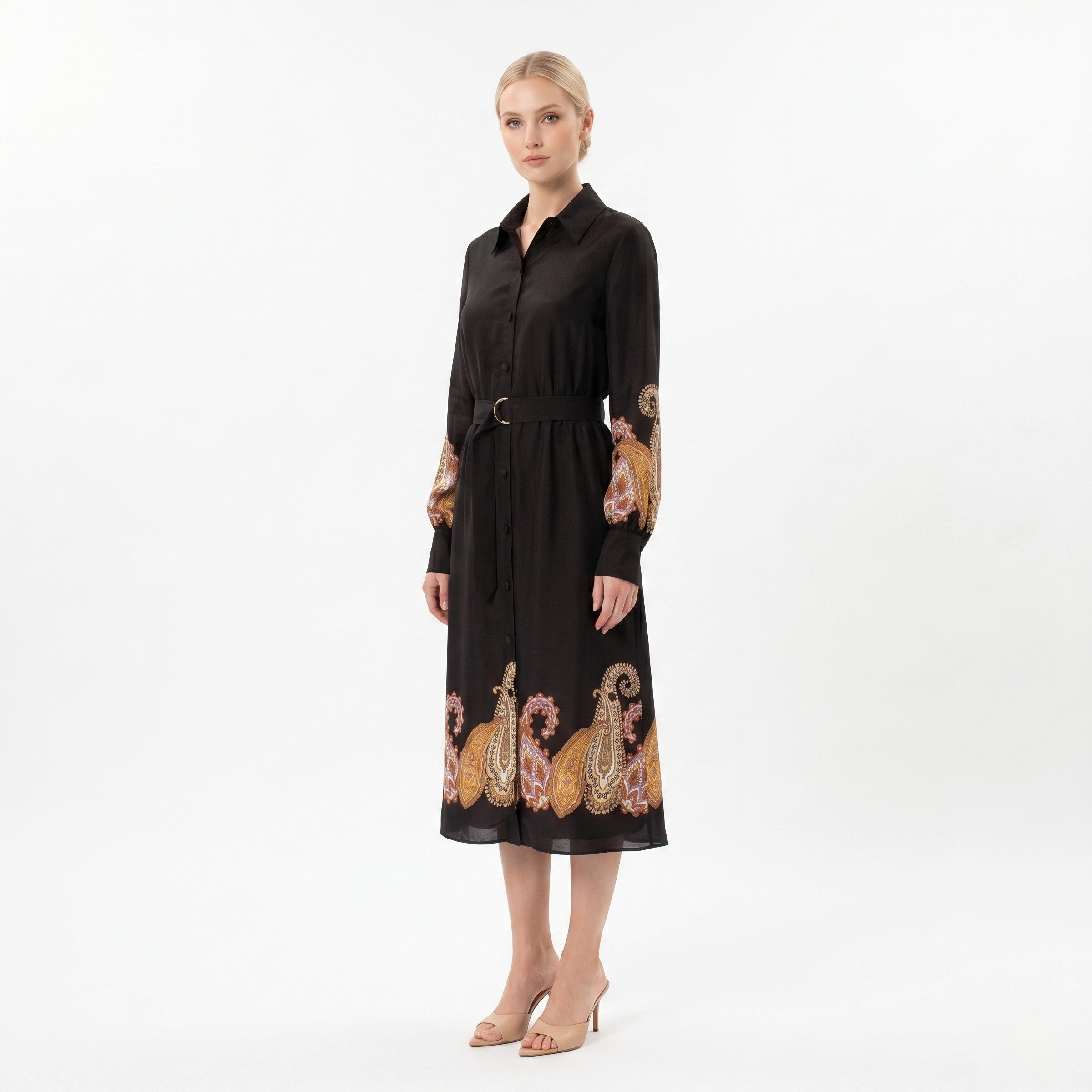 Maison Tara Satin Maxi Dress Maison Tara Satin Maxi Dress